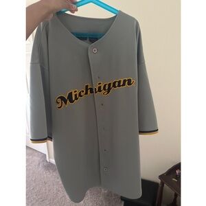 vintage umich baseball jersey